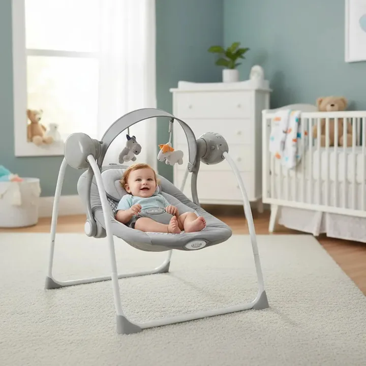 Cadeira de descanso com balanço Kiddo Mimo