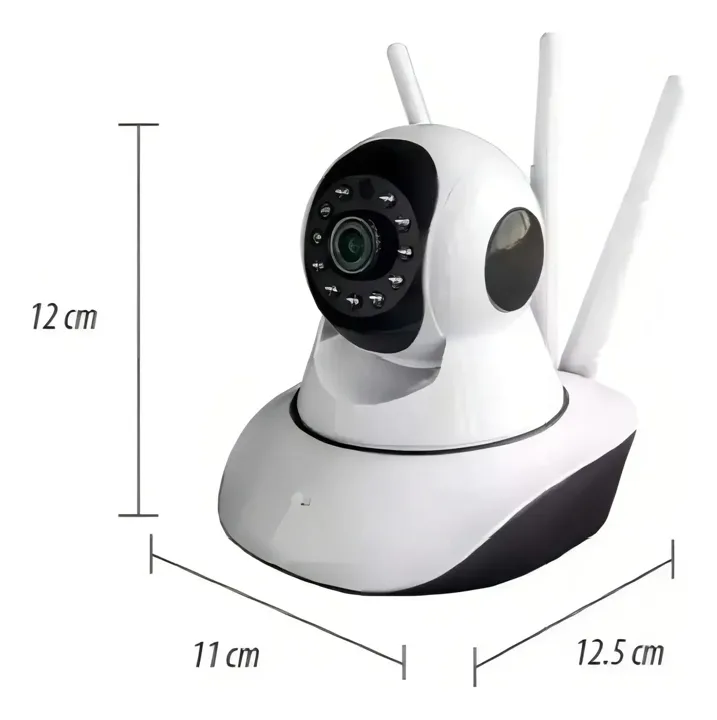 Babá eletrônica com câmera Wi-Fi e visão noturna