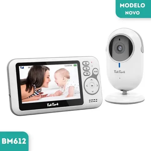 Babá eletrônica TakTark BM612 com tela de 4,3"