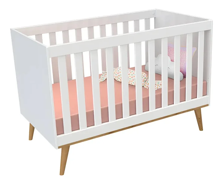 Berço mini cama Carolina Móveis Ludmila