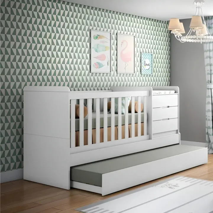 Berço multifuncional Carolina Baby Cléo