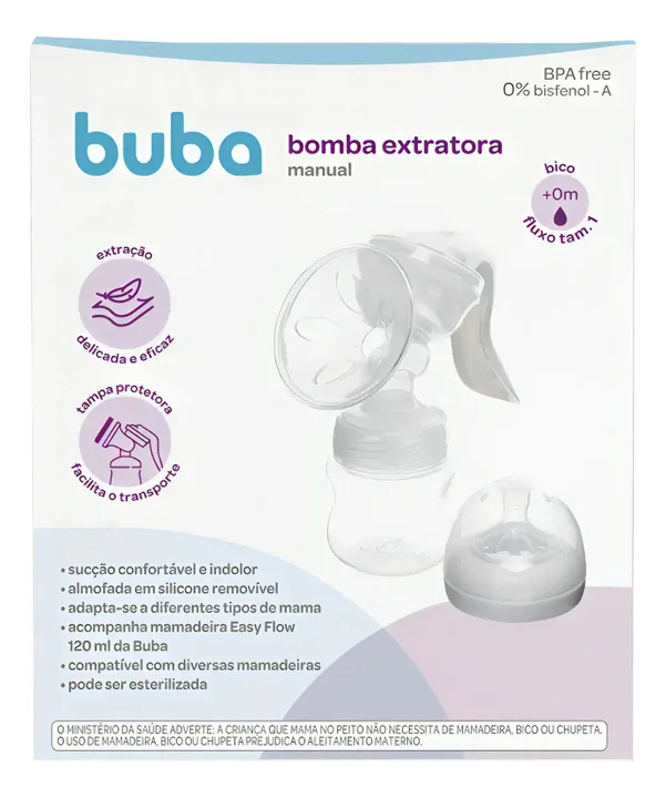Bomba tira-leite manual Buba