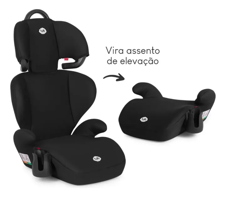 Assento de elevação com encosto Tutti Baby 2 em 1