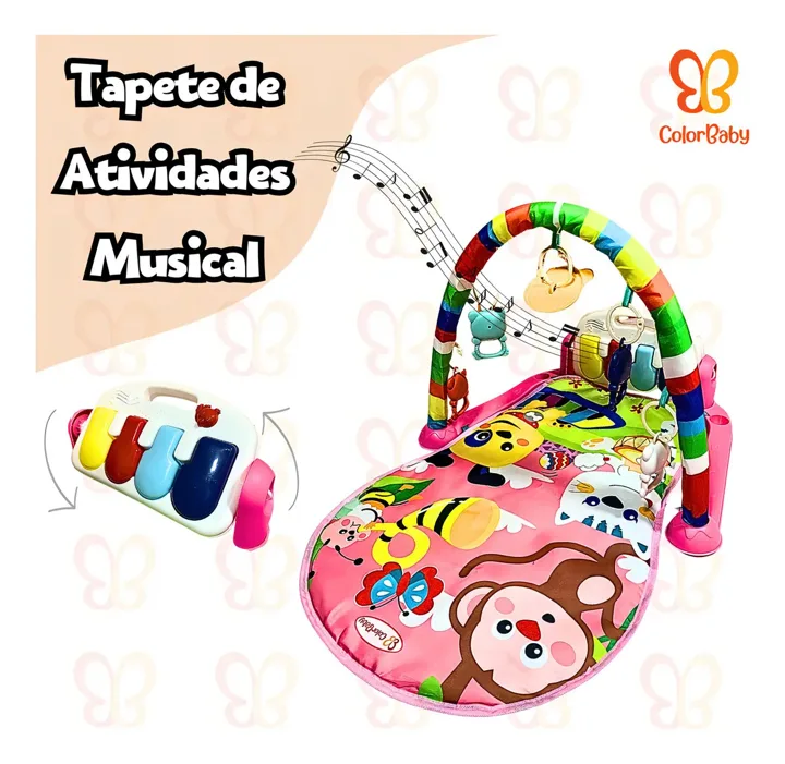 Tapete ginásio musical ColorBaby Savana