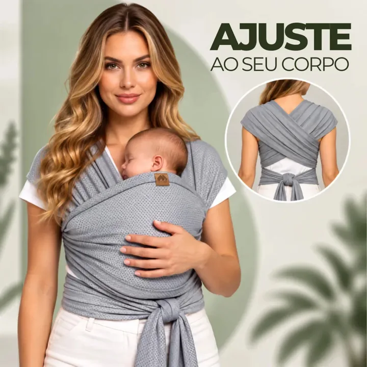 Wrap sling De Corazón para recém-nascido