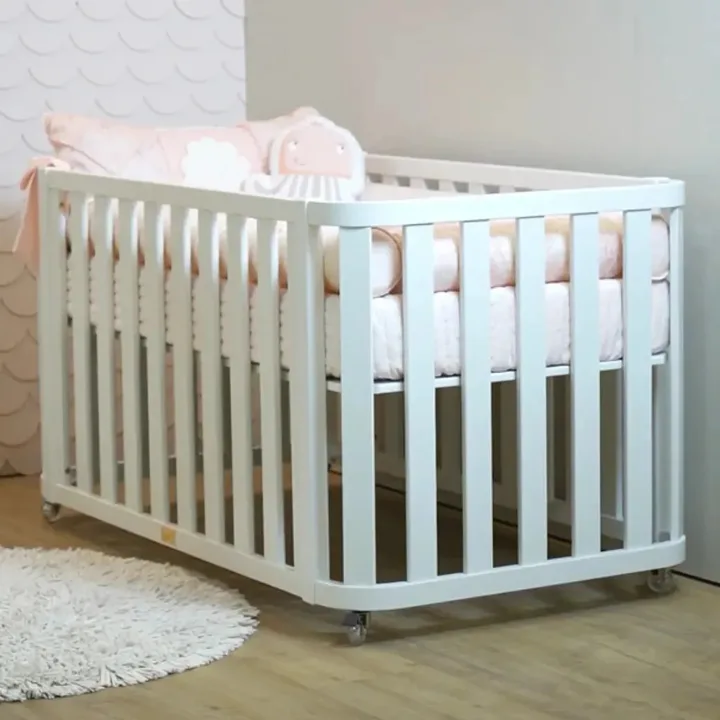 Berço que vira cama Quater Móveis Loop